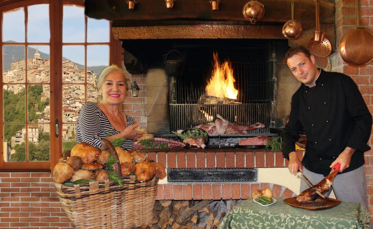La Favorita Apricale B&B & Ristorante Buitenkant foto
